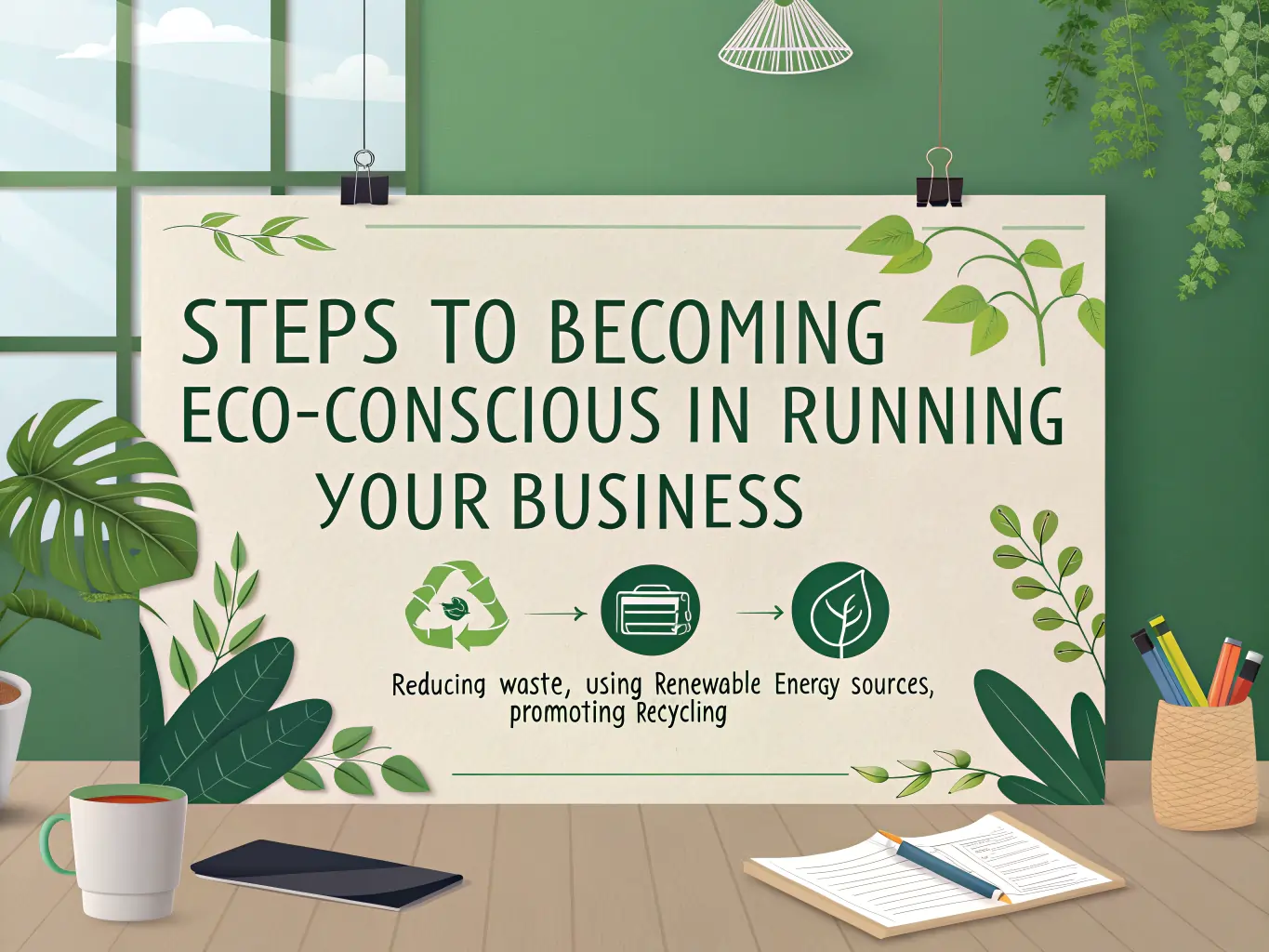 How to become more eco-conscious in running your business