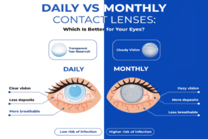Daily vs Monthly Contact Lenses Which Is Better for Your Eyes