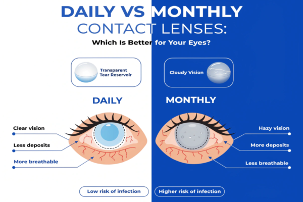 Daily vs Monthly Contact Lenses Which Is Better for Your Eyes