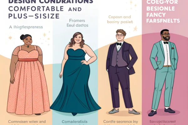 Design Considerations for Comfortable and Inclusive Plus-Size Fancy Dress
