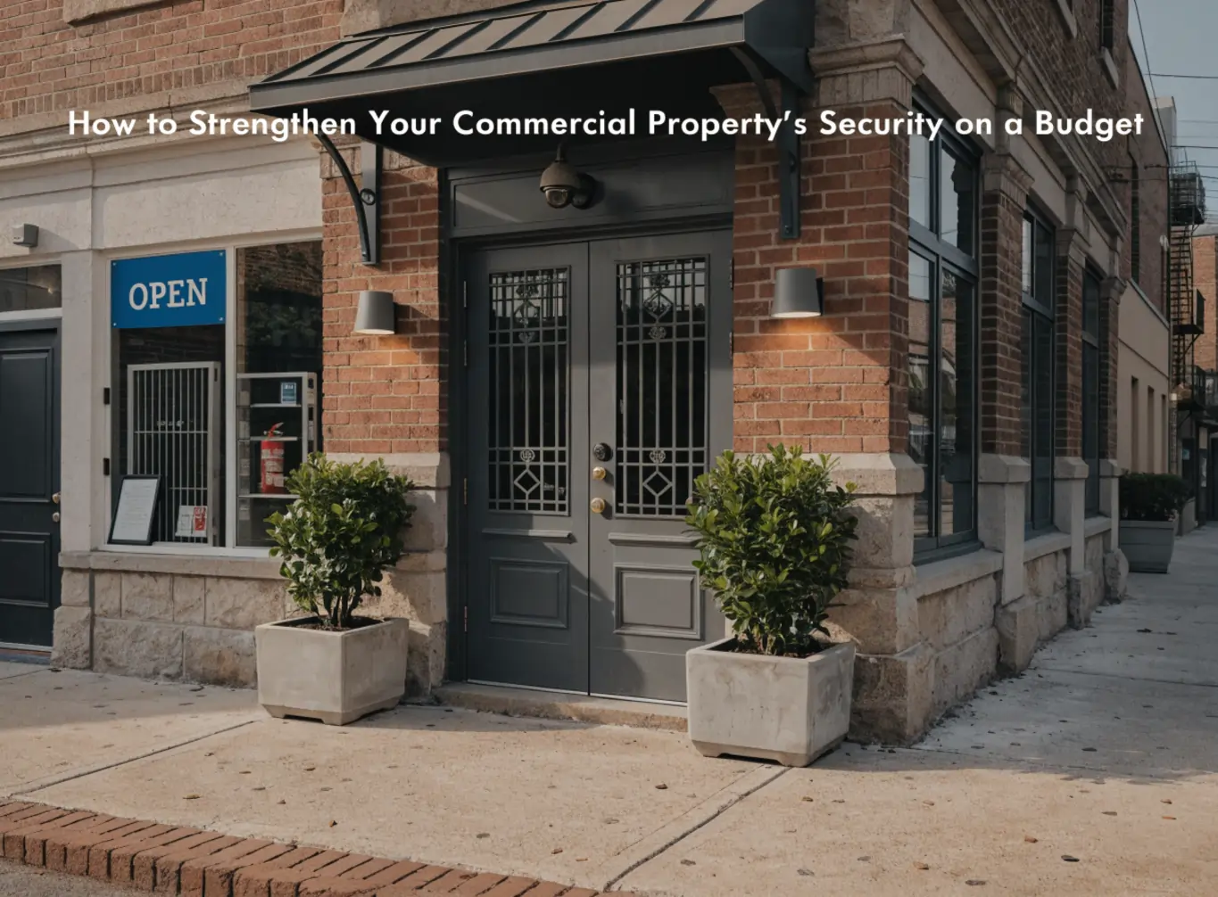 How to Strengthen Your Commercial Property’s Security on a Budget