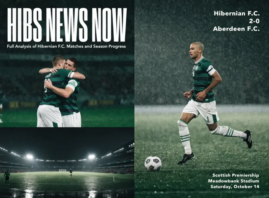 Hibs News Now: Full Analysis of Hibernian F.C. Matches and Season Progress
