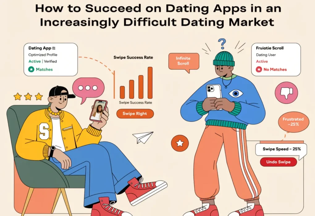 How to Succeed on Dating Apps in an Increasingly Difficult Dating Market
