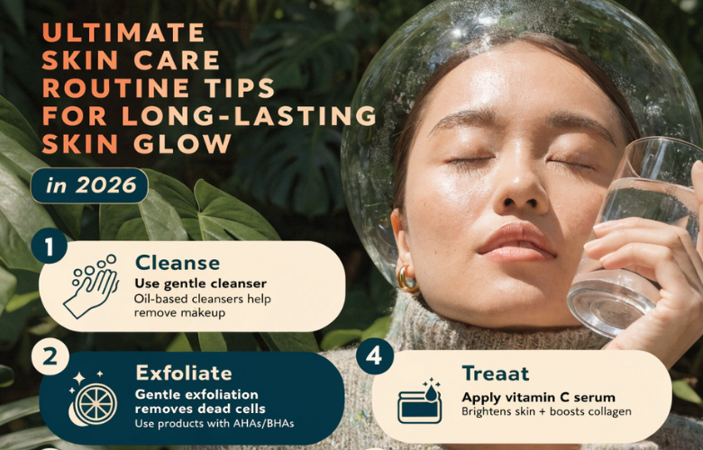 Ultimate Skin Care Routine Tips for Long-Lasting Skin Glow in 2026