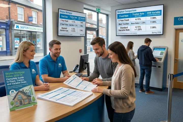 Skipton Mortgage Rates: 2026 UK Complete Guide to Fixed Tracker and Variable Deals