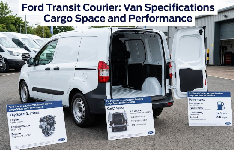Ford Transit Courier: Van Specifications Cargo Space and Performance