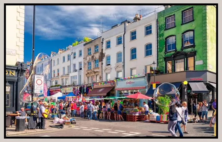 Portobello Road Market A Guide to London's Famous Street Market 