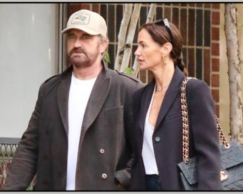 Gerard Butler Wife and Partner Morgan Brown 