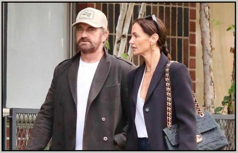 Gerard Butler Wife and Partner Morgan Brown 